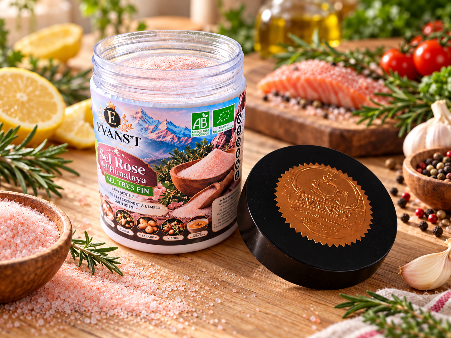 SEL ROSE DE L’HIMALAYA BIO — SÉLECTION TRÈS FINE